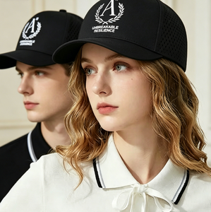 Gorra de Campamento de 5 Paneles, Impermeable, con Perforaciones Láser, de Secado Rápido, Ajustable, para Hombres y Mujeres, para Pesca, Senderismo y Actividades al Aire Libre, Transpirable, OEM, MOQ Bajo - Product Image 2