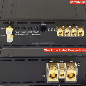 RMS 5000W Brazilian Car SPL <strong>Subwoofer</strong> <strong>Amplifier</strong> Full Range 5K 1ohm Bass Peak <strong>10000W</strong> Monoblock Car <strong>Amplifier</strong> Class D - Product Image 4