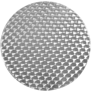 Tavolo e Sedie Pieghevoli Rotondi in Alluminio, Moderni e Portatili per Esterni, Giardino, Patio, Uso Commerciale e Interno, Colore Argento Lucido - Product Image 5