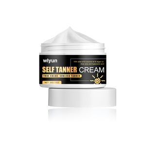 Crema Abbronzante Profonda Wiyun con Oli di Oliva, Cocco e Pinoli per il Corpo, Ideale per l'Abbronzatura in Spiaggia, Aiuta a Ottenere una Pelle Color Bronzo Grano - Product Image 1