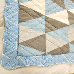 Bộ Chăn Bông Phòng Ngủ Bộ Chăn Bông In Hình Với Khung Sang Trọng Tất Cả Các Mùa Chăn Trải Giường Bộ 3 Chiếc - Product Image 2