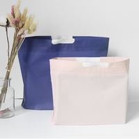 Impression personnalisée HDPE cordon Nylon sacs de supermarché Transparent merci Logo Shopping plastique 2000 pièces sacs d'épicerie