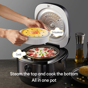 2024 nouveau mini cuiseur à riz sain électrique à faible teneur <span class=keywords><strong>en</strong></span> sucre 5l pour cuire le riz, la bouillie, le gâteau et les fonctions 12 <span class=keywords><strong>en</strong></span> <span class=keywords><strong>1</strong></span> - Product Image 6