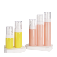 Bouteilles pulvérisatrices cylindriques pour toniques cosmétiques, eau de toilette, avec pompe, à brume fine, imprimées UV/sérigraphiées, modèle -3001 de la marque LX