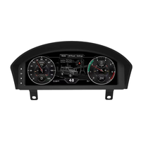 MrGauge 12.3 Inch LCD Digital Dashboard Instrument Cluster untuk Land Rover Defender 2012-2016 Panel Speedometer Tachometer