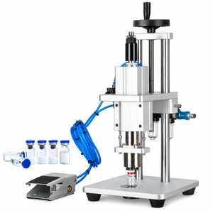 Machine de capsulage pneumatique pour flacons, machine de sertissage de bouchons métalliques, machine de capsulage pneumatique - Product Image 1