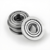 Roulements à billes à gorge profonde à bride F625 ZZ 5x16x5mm de haute précision et durables pour machines à broder, graissage ultra-lisse
