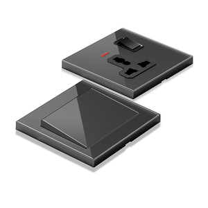 S3.1 Tấm Acrylic Lớn 1G 2G 3G 4 Gang 2 Chiều Ổ Cắm Tường 13 <span class=keywords><strong>Amp</strong></span> Thông Dụng Chất Lượng Cao Đa Năng - Product Image 2