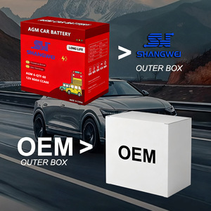 แบตเตอรี่สตาร์ทเตอร์ AGM 12V 60-105Ah แรงสตาร์ทสูง สำหรับรถยนต์ญี่ปุ่นและเยอรมันที่มีระบบสตาร์ท-สต็อป - Product Image 2