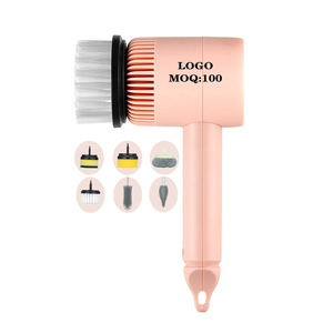 Cepillo de limpieza eléctrico <span class=keywords><strong>recargable</strong></span> automático Sunshine, fregador giratorio de cocina, Material de tela de plástico, uso seguro para bebés, coche diseñado - Product Image 1