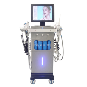 H2o2 14 En 1 Microcurrent <strong>Massager</strong> <strong>Facial</strong> Toning Device Microdermabrasion Hydra Beauty Care Machine