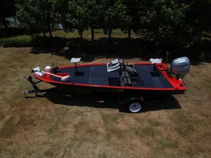 เรือตกปลาเบสอลูมิเนียมความเร็วสูง Kinocean แบบเชื่อมเต็มลำ - Product Image 4