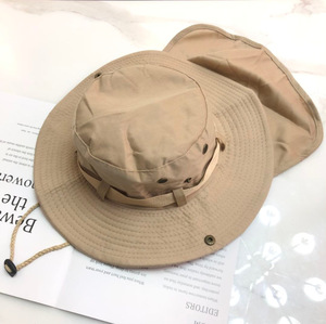 Custom New Arrival Summer <strong>Funky</strong> Fishing Hiking Travel Casual Unisex Blank <strong>Bucket</strong> <strong>Hats</strong> Caps With String - Product Image 2