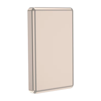 Vente en gros de batteries externes ultra-minces en alliage d'aluminium Li-Polymère haute capacité 10000 mAh, charge rapide sans fil magnétique 15W, Type-C, portables
