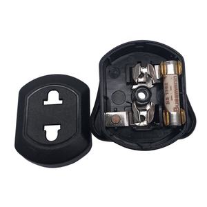 <span class=keywords><strong>Adaptateur</strong></span> de prise de courant électrique 13A 2 broches EU à 3 broches UK US à UK Fused Conversion Plug <span class=keywords><strong>Type</strong></span> <span class=keywords><strong>G</strong></span> Noir Blanc - Product Image 6