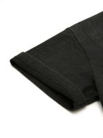 Vintage Washed Black Skull Electric Guitar Print T-Shirt, Retro Rock Punk Music Graphic Tee für Herren