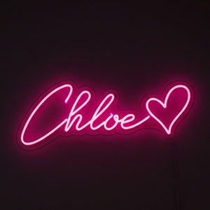 Insegna al Neon LED Personalizzata con Nome e Logo, Design Gratuito, per Decorazione Camera da Letto, Feste di Compleanno, Parete di Casa - Product Image 2