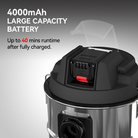 Aspirateur portable pour voiture, humide et sec, sans fil, pour la maison, le jardin et le nettoyage de la voiture