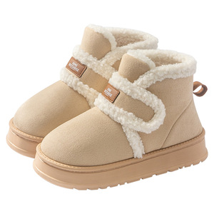 Botas <span class=keywords><strong>de</strong></span> Nieve para Mujer, Nueva Temporada <span class=keywords><strong>de</strong></span> Invierno 2026, con Forro Polar Grueso, Antideslizantes y Cálidas, con Interior <span class=keywords><strong>de</strong></span> Algodón Afelpado - Product Image 1