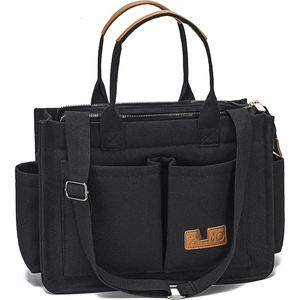 Sac fourre-tout en toile rose, échantillon gratuit, simple et tendance, boîte à lunch pour les employés de bureau avec repas - Product Image 6