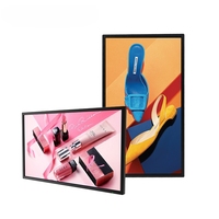 Écran publicitaire LCD Android mural intérieur de 32 et 43 pouces, directement de l'usine, pour supermarché
