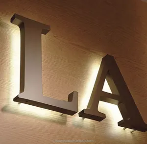 Placa de identificação de loja desenhos acrílico letras retroiluminadas fumaça loja personalizado sinal led para sinalização de negócios ao ar livre