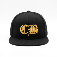 Casquettes Snapback personnalisées à 5 panneaux, broderie 3D, logo imprimé animal, visière courte, 100% coton, sport, mode, streetwear, voyage