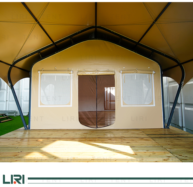 Waterproof Winter Glaming Hotel Luxury Cabin Hawaii Square Jungle Tents