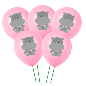 Animales <span class=keywords><strong>de</strong></span> <span class=keywords><strong>Safari</strong></span> Cartel <span class=keywords><strong>de</strong></span> feliz cumpleaños Globos <span class=keywords><strong>de</strong></span> animales impresos para niños Jungle <span class=keywords><strong>Safari</strong></span> Zoo Tema Fiesta Decoración Suministros Juguete para regalo - Product Image 3