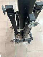 Soporte de Iluminación Portátil de Alta Resistencia con Manivela para Conciertos al Aire Libre, Torre de Elevación de Acero para Sistemas Line Array