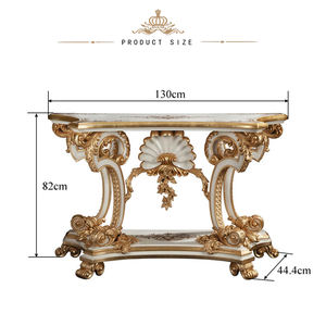 Yips ชุด LD-2004-1852สไตล์ยุโรปวาดด้วยมือลายทองคำเปลวโต๊ะคอนโซลแบบยุโรปคลาสสิก - Product Image 3