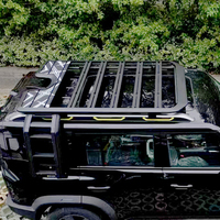 Haute qualité capacité de charge élevée porte-bagages tente latérale de l'échelle auvent toit plate-forme porte-bagages