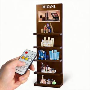 Nuevo estilo, 5 niveles, soporte de exhibición POP de belleza, accesorios de tienda de maquillaje de Metal, estantes cosméticos - Product Image 1