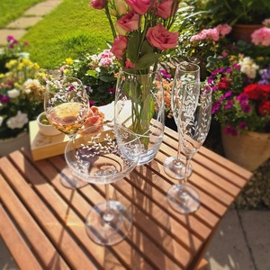 <span class=keywords><strong>Carafe</strong></span> à eau en <span class=keywords><strong>cristal</strong></span> sans plomb gravée sur mesure, artisanale, résistante au lave-vaisselle, ensemble de verres à vin, <span class=keywords><strong>whisky</strong></span>, champagne - Product Image 6
