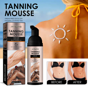 Crema Mousse Orgánica con SPF Más Vendida, Acelerador de <span class=keywords><strong>Bronceado</strong></span> Corporal para Camas Solares y <span class=keywords><strong>Bronceado</strong></span> en Aerosol, Realza el Tono Marrón - Product Image 4