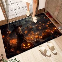 Automne Halloween décor paillassons pour la maison entrée cuisine tapis bienvenue tapis de sol