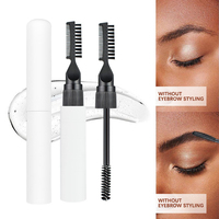 Crème Coiffante Sourcils Effet Sauvage, Liquide Coiffant Double Embout avec Peigne à Sourcils, Gel Maquillage Végétalien Marque Privée Logo Personnalisé Vente en Gros