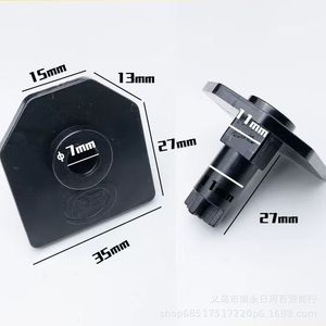 Tapa cuadrada de pegamento FK A de plástico y caucho duro para bisagra de puerta de refrigerador - Product Image 5