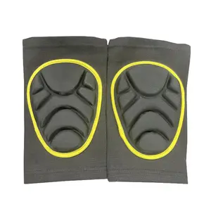 Rodilleras deportivas de espuma EVA engrosada personalizada, rodilleras de nailon elástico para voleibol, evitación de colisiones