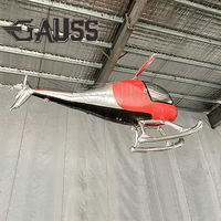 Modèle d'hélicoptère et d'avion publicitaires gonflables en PVC durable GAUSS & Modèle d'avion gonflable