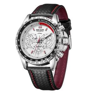 <span class=keywords><strong>Montre</strong></span> Homme <span class=keywords><strong>Megir</strong></span> 1010 <span class=keywords><strong>Prix</strong></span> d'usine Vente en gros <span class=keywords><strong>Montre</strong></span> promotionnelle Étanche <span class=keywords><strong>Montre</strong></span> à quartz en cuir décontractée pour homme - Product Image 1