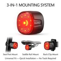 Lampe de poche LED rechargeable OEM personnalisée, portable, 19g, ABS PC, légère, haute luminosité, 100H, feu arrière pour vélo de route et VTT