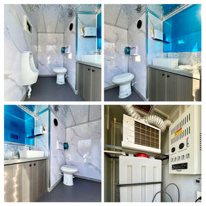 Remolque <span class=keywords><strong>de</strong></span> Baño Móvil <span class=keywords><strong>de</strong></span> Lujo con Ducha y Aseos, Usado en <span class=keywords><strong>Venta</strong></span>, Duradero, Certificado CE, para Dubái - Product Image 2