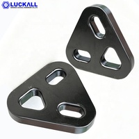 Plaque triangulaire en acier allié personnalisable 45 #   Acier de 20 mm d'épaisseur pour application sur plaque de navire