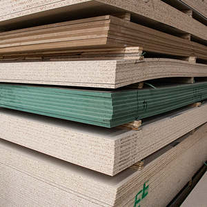 Chất Lượng Tốt <span class=keywords><strong>Particle</strong></span> <span class=keywords><strong>Board</strong></span> Sản Xuất Ván Ép 18Mm Melamine Nguyên Hạt Ban - Product Image 5