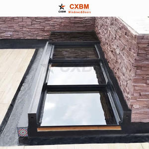 Alto sellado impermeable aleación de aluminio Vertical eléctrico automático deslizante retráctil vidrio techo ventana tragaluz <span class=keywords><strong>para</strong></span> <span class=keywords><strong>escaleras</strong></span> - Product Image 5