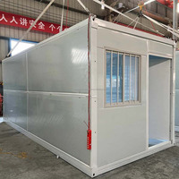 Chambre d'hôtel modulaire en conteneur avec assemblage rapide et design contemporain pour projets de complexes hôteliers et de campings