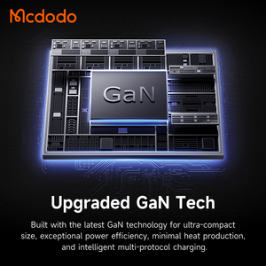 Cargador Rápido GaN Mcdodo 102 de 45W con Doble USB-C y Enchufe Estadounidense, Ultra Delgado y Portátil, Certificado por la FCC para MacBook, <span class=keywords><strong>iPhone</strong></span> y Samsung - Product Image 5