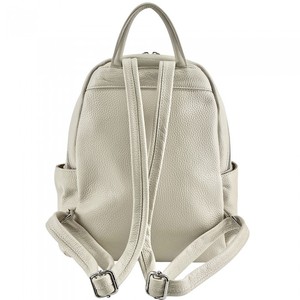 Women Stylish Genuine Leather <b>Backpack</b> Designed with Functional Multi Pocket Layout Zipper Closure for School Travel Office Work - Product Image 4