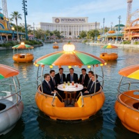 Vente flash : Mini jet-boat électrique en fibre de verre et acier / Bateau donut pour lac / Bateau barbecue pour les loisirs aquatiques résidentiels